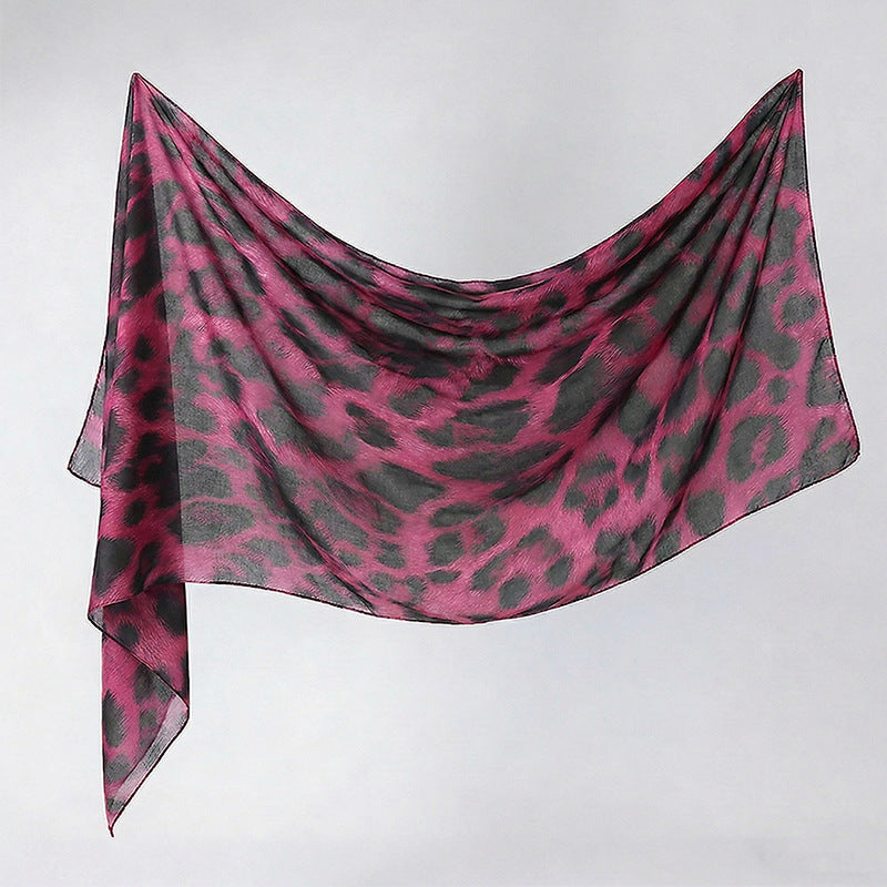 Watercolour Print Hijab Shawl(MH229)