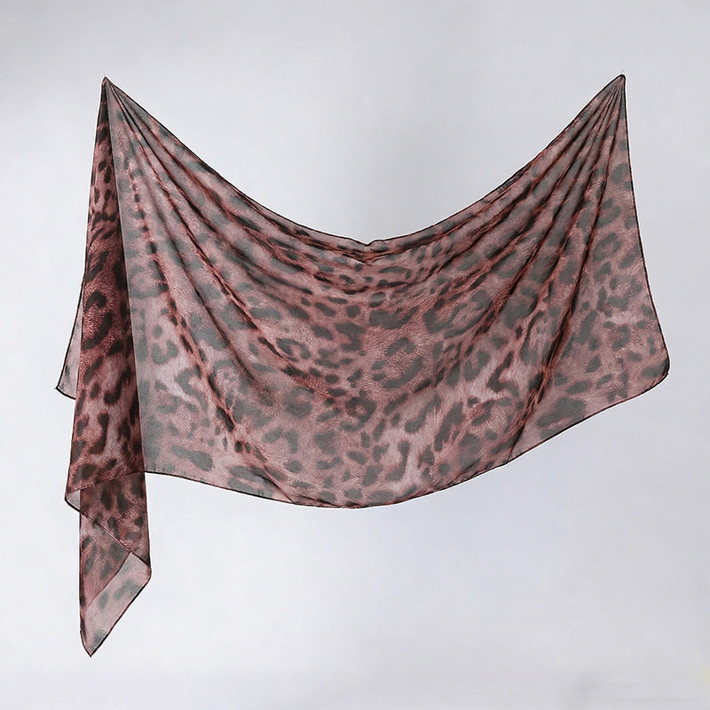 Watercolour Print Hijab Shawl(MH229)