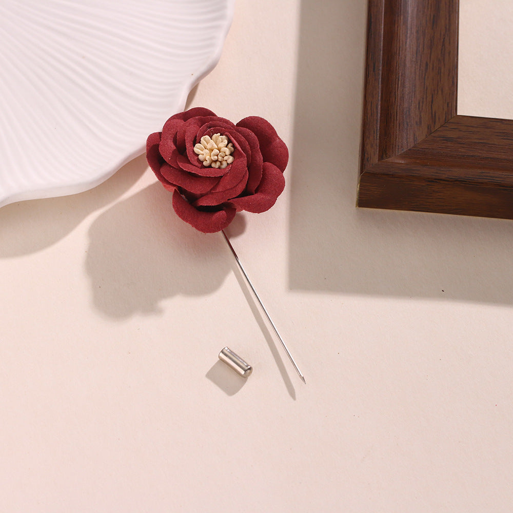 Grace Camellia Chic Straight Pin (MAC339)