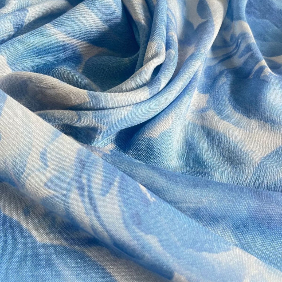Blossom Watercolor Hijab Versatile Soft Headscarf (MH163)