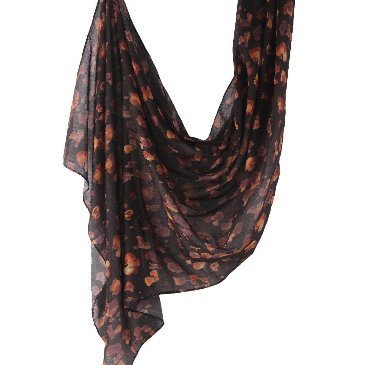 Breathable Versatile Stylish Headscarf Floral-Print Hijab (MH177)