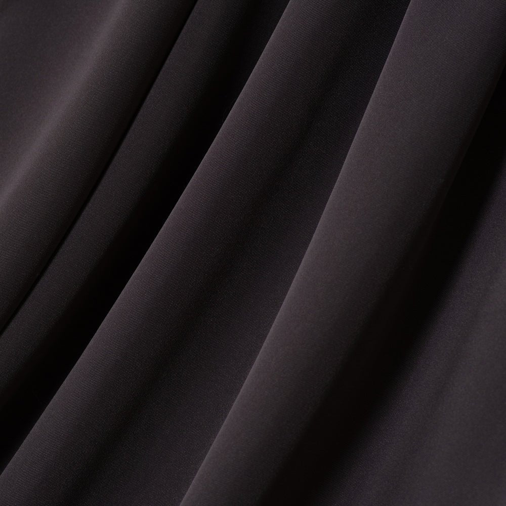 Contrast Panel Abaya with Drawstring Detail & Balloon Sleeves(MA421)