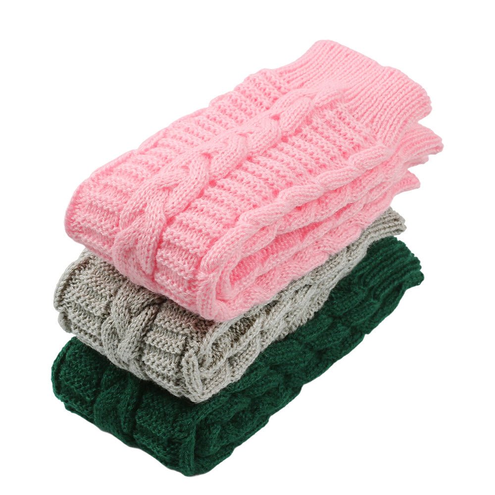 Cozy Warm Cable-Knit Arm Sleeve Covers (MAC310)