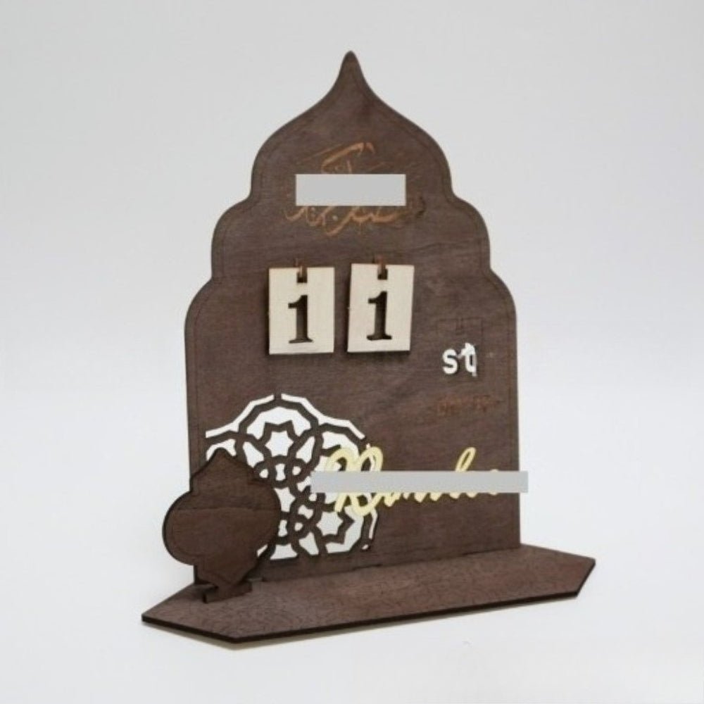 DIY Wooden Star & Moon Countdown Calendar (MAC337)