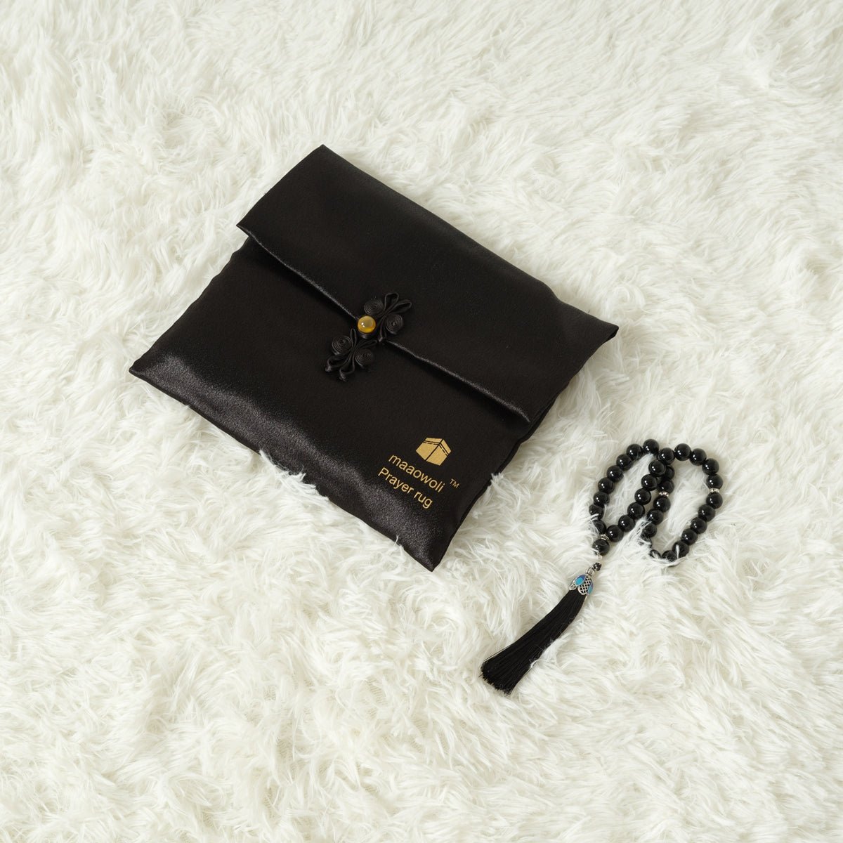 Eco-Friendly elegant Prayer Mat & Tasbeeh sets(MR066)