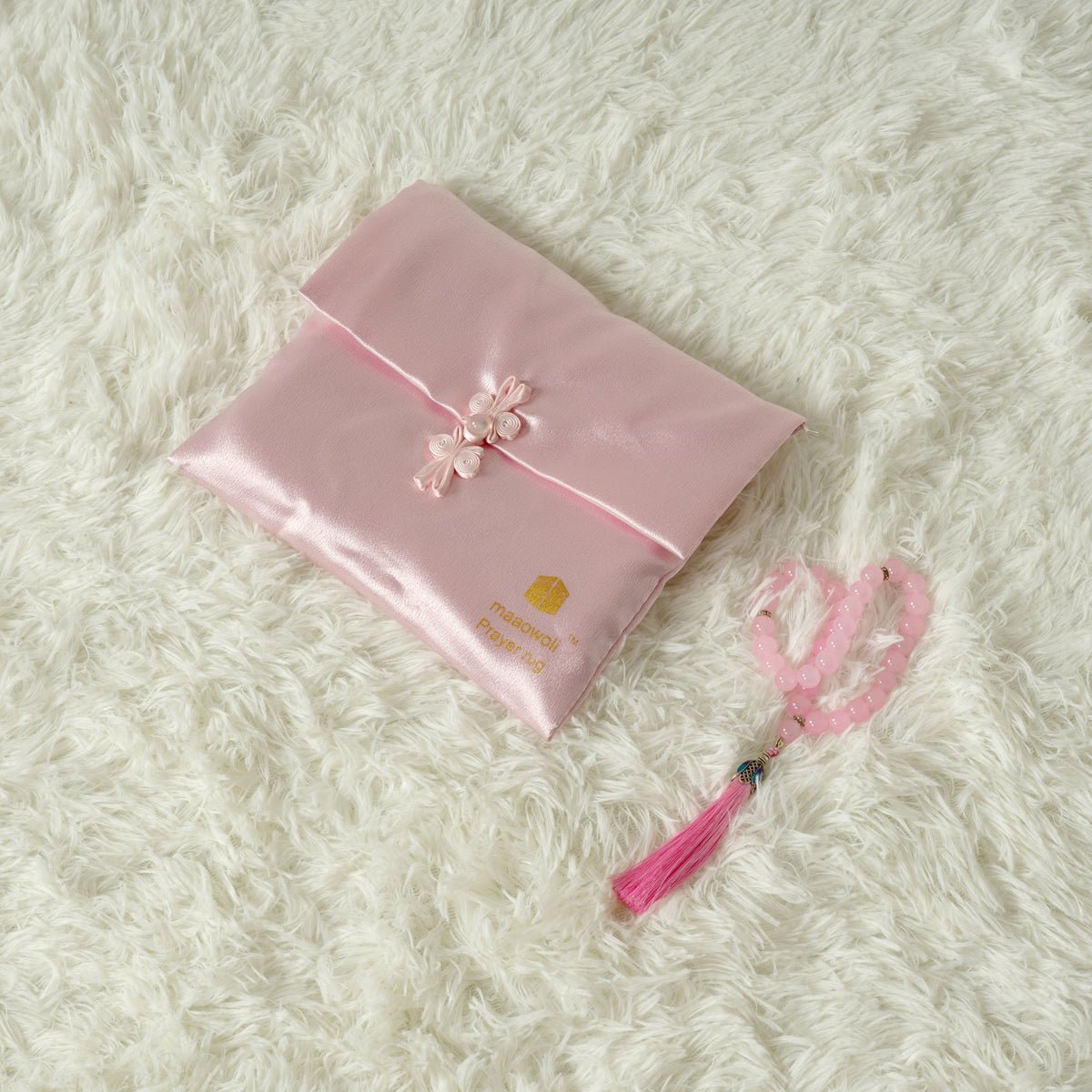 Eco-Friendly elegant Prayer Mat & Tasbeeh sets(MR066)