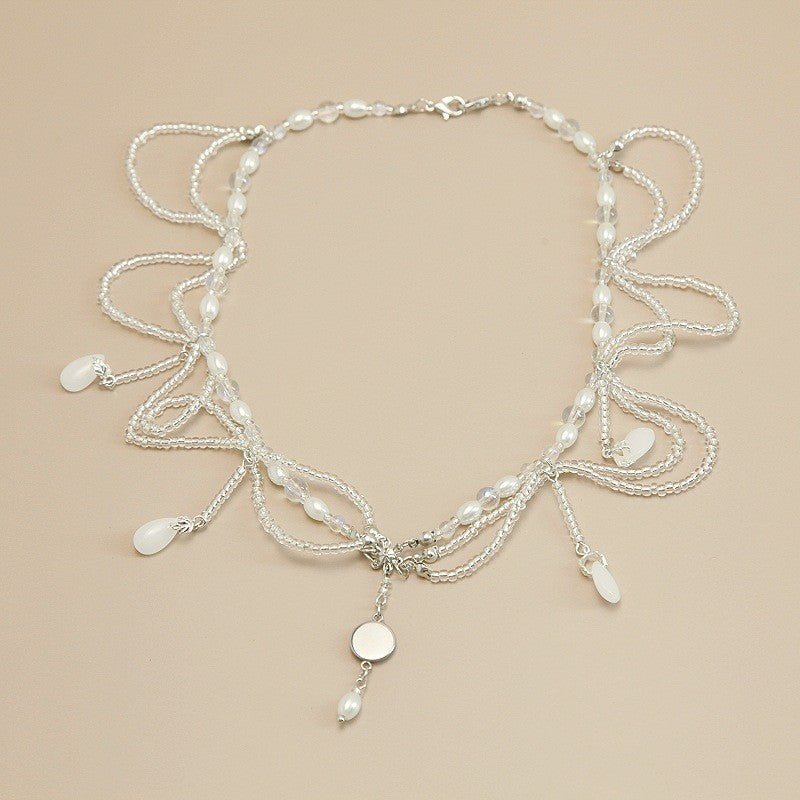 Elegance Crystal Teardrop Hair Jewelry Forehead Accent (MAC335)