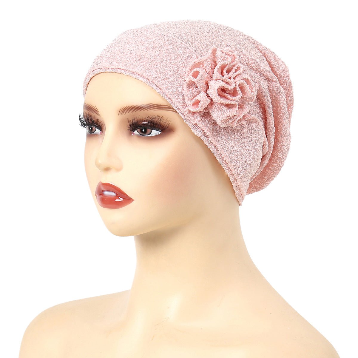 Fashion Women Solid Rose Flower Stretch Underscarf(MH112)