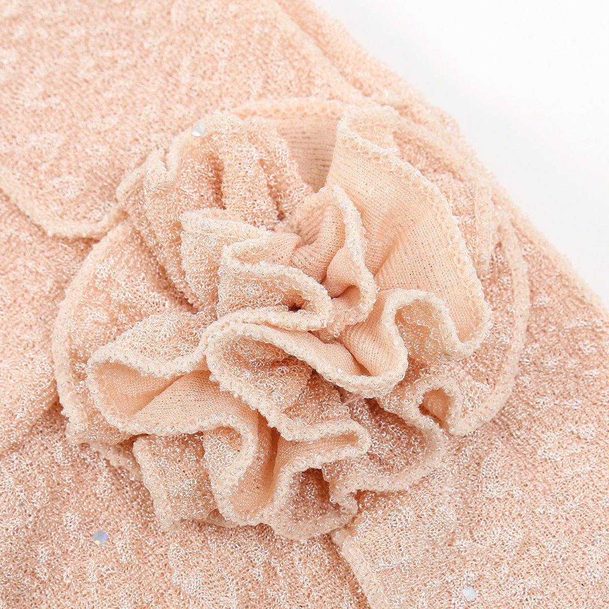 Fashion Women Solid Rose Flower Stretch Underscarf(MH112)