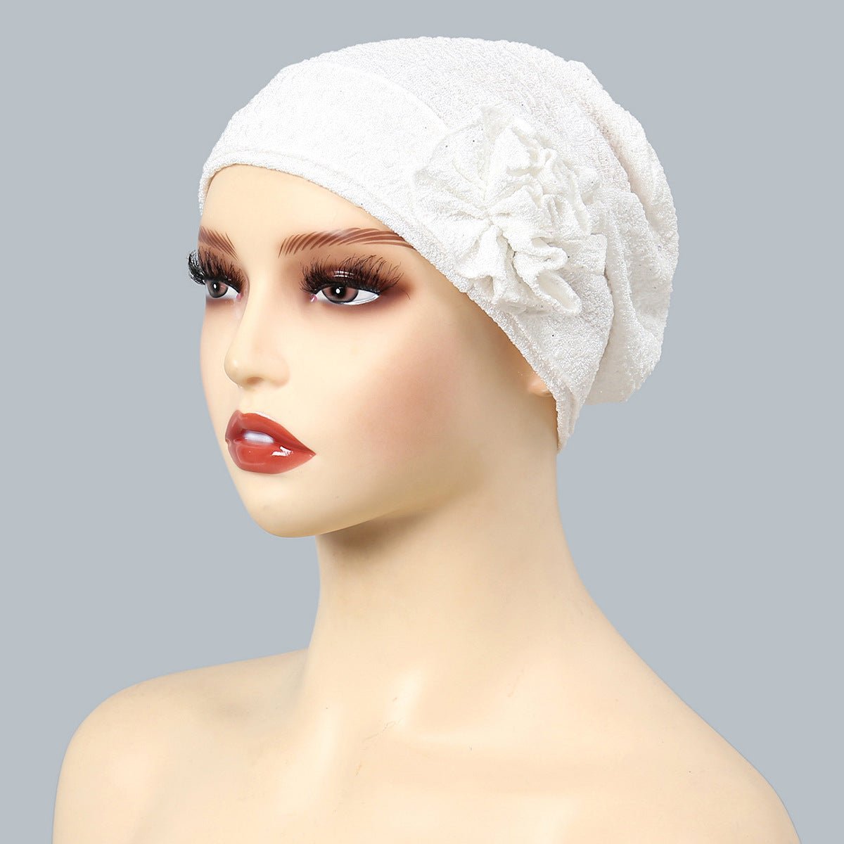 Fashion Women Solid Rose Flower Stretch Underscarf(MH112)