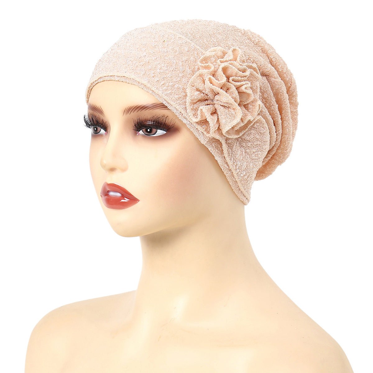 Fashion Women Solid Rose Flower Stretch Underscarf(MH112)