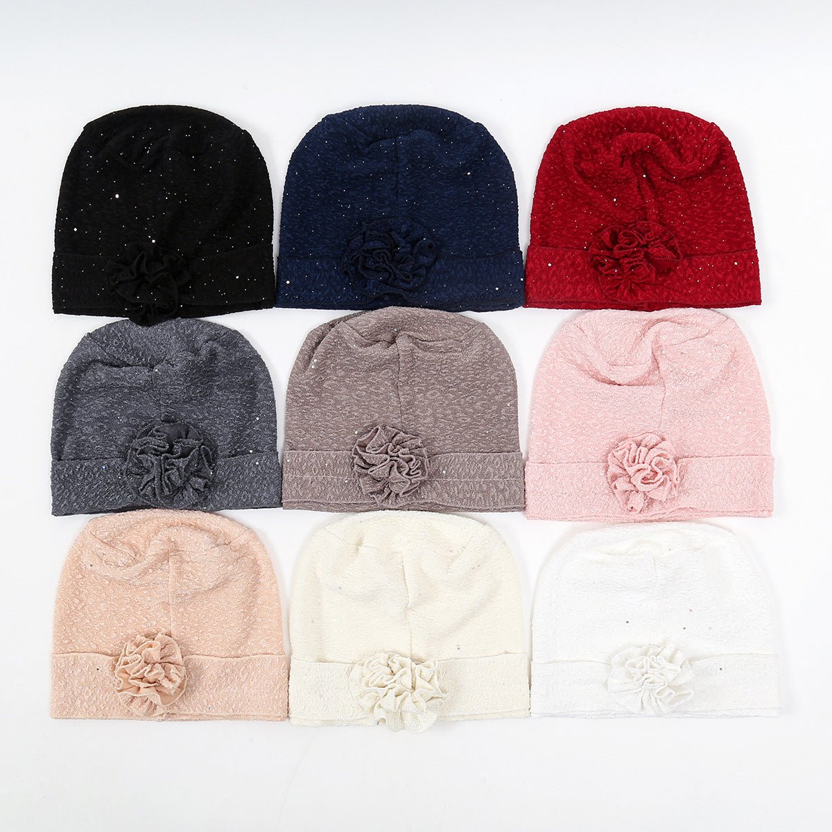 Fashion Women Solid Rose Flower Stretch Underscarf(MH112)