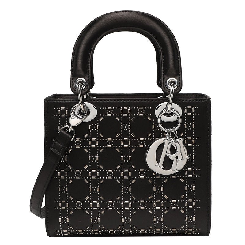 Hot diamond heavy industry high-end satin Princess Diana bag(MAC220)