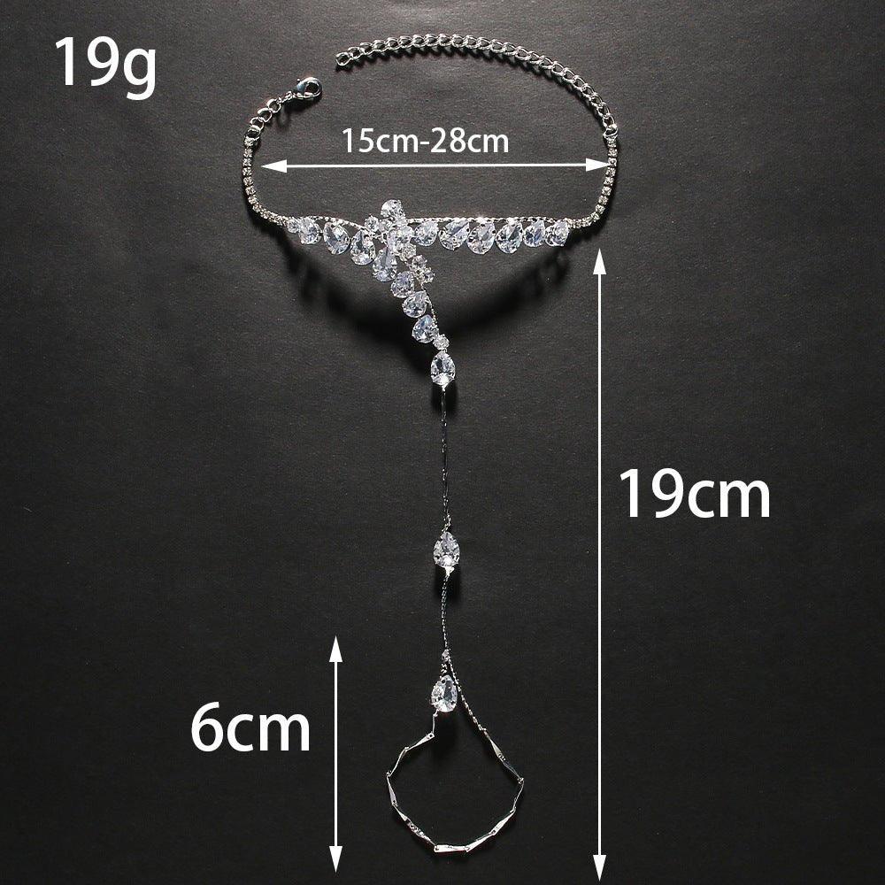 MAC131 Water Drop Zircon High-end Bracelet