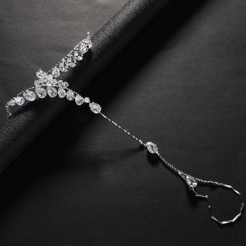 MAC131 Water Drop Zircon High-end Bracelet