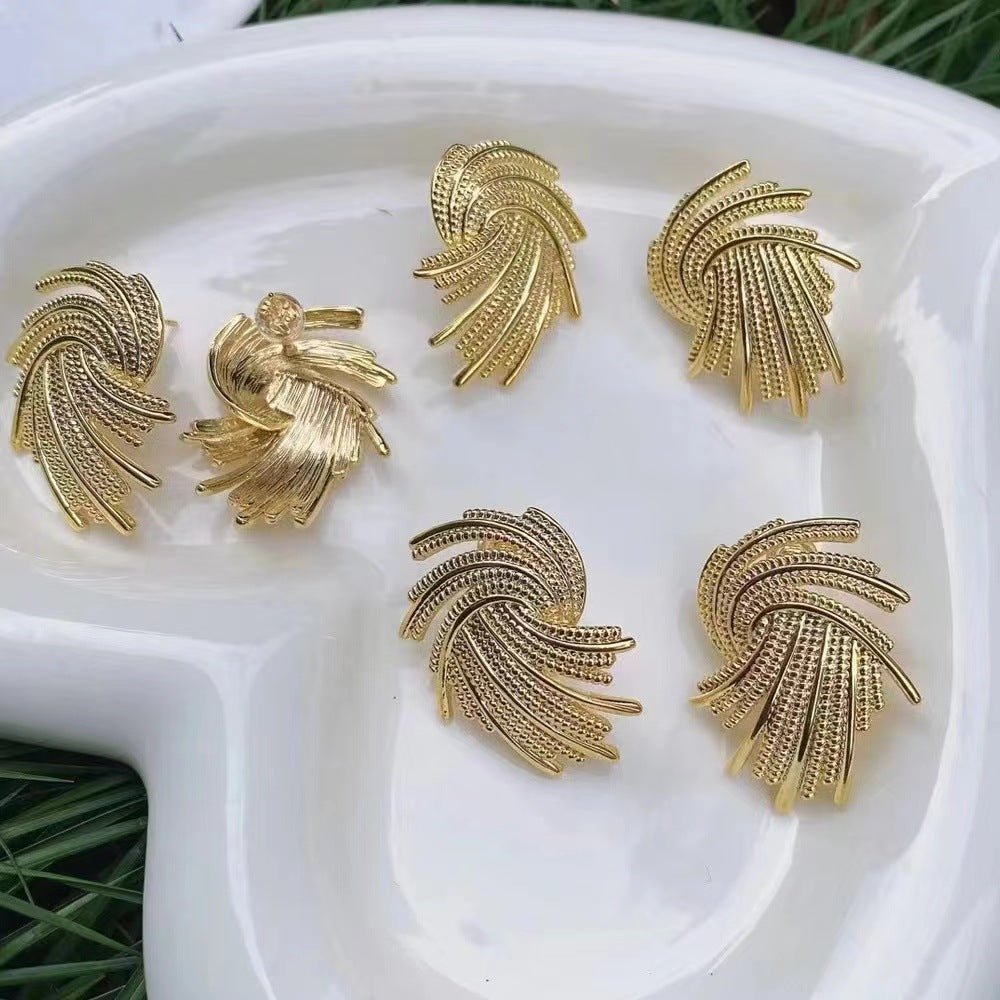 MAC171 High-end And Unique Geometric Metal Earrings