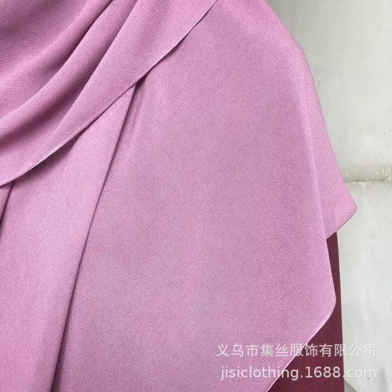 Composite Silk Chiffon Scarf Classics Hijab (MH021)
