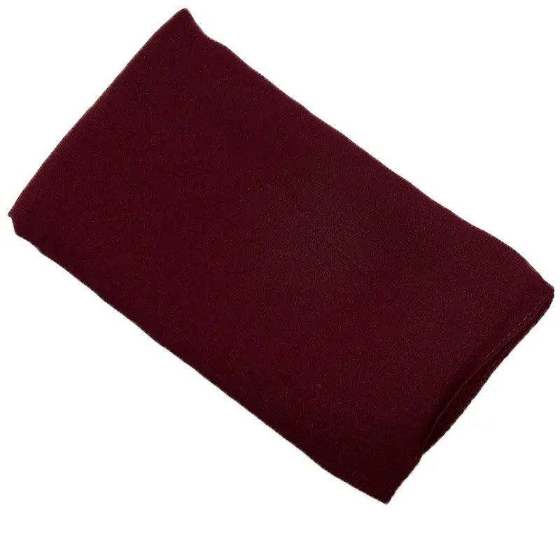 Composite Silk Chiffon Scarf Classics Hijab (MH021)