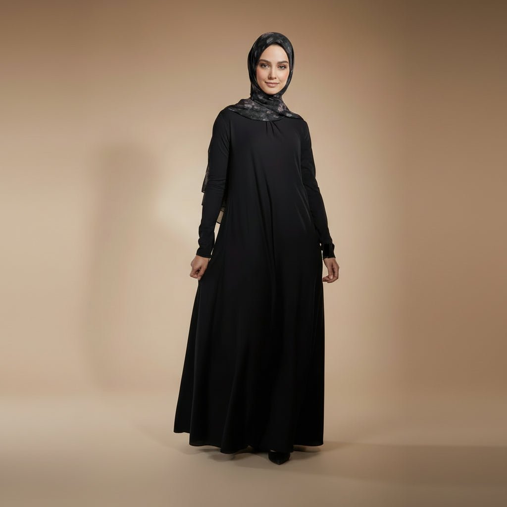 Natural Stretch Premium Lenzing™ Modal A-Line Dress (MA357)