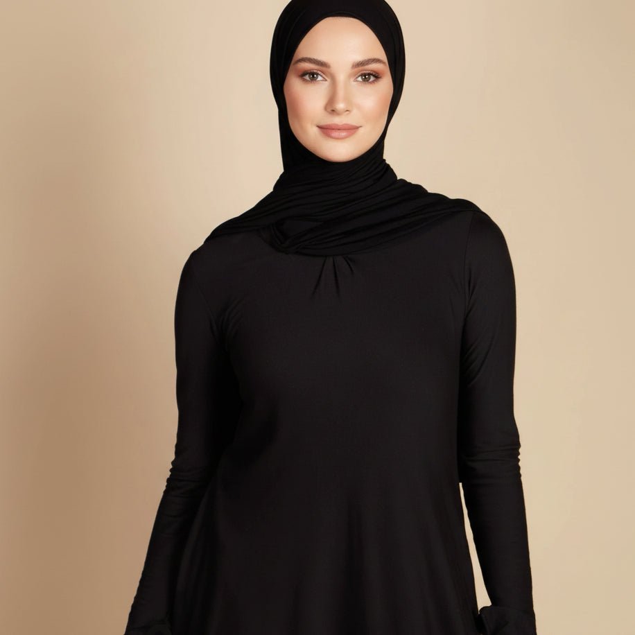 Natural Stretch Premium Lenzing™ Modal A-Line Dress (MA357)