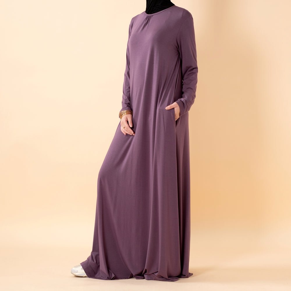 Natural Stretch Premium Lenzing™ Modal A-Line Dress (MA357)