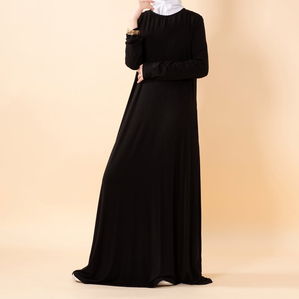 Natural Stretch Premium Lenzing™ Modal A-Line Dress (MA357)