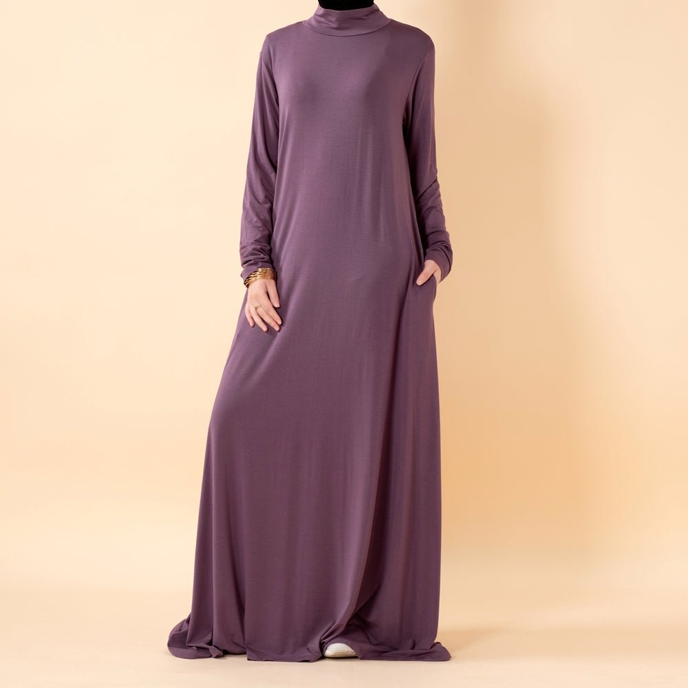 Natural Stretch Premium Lenzing™ Modal A-Line Dress (MA357)
