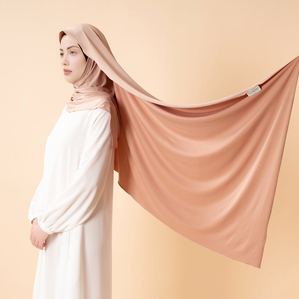Premium Cooling Non-Slip Hijab | Breathable Sports Hijab (MH196)