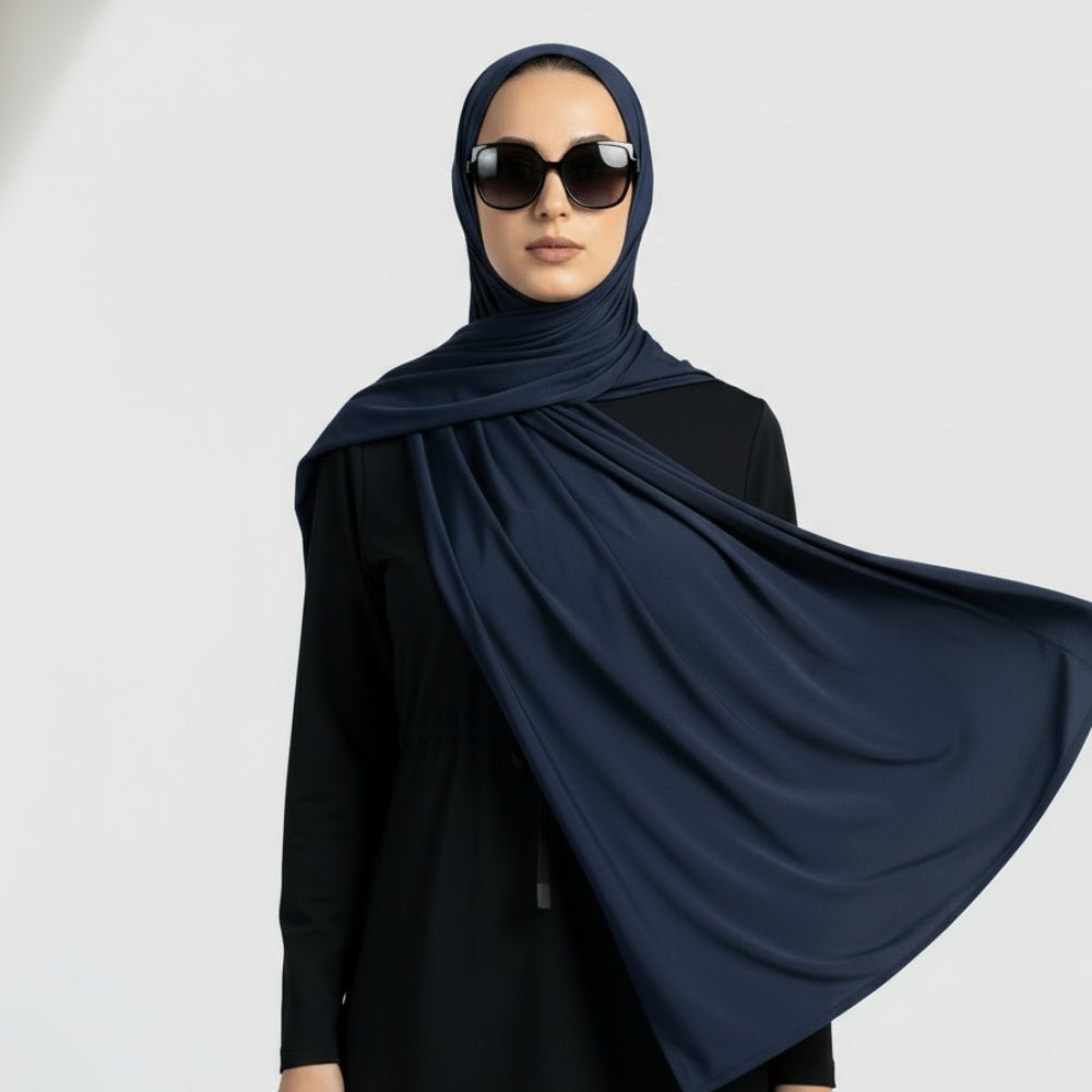 Premium Cooling Non-Slip Hijab | Breathable Sports Hijab (MH196)