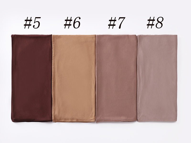 Premium Boho Style Large Mercerized Cotton Hijab (MH114)