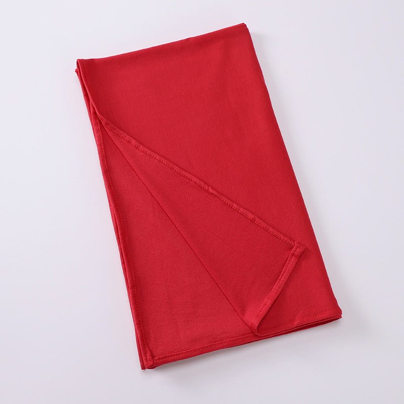 Premium Boho Style Large Mercerized Cotton Hijab (MH114)