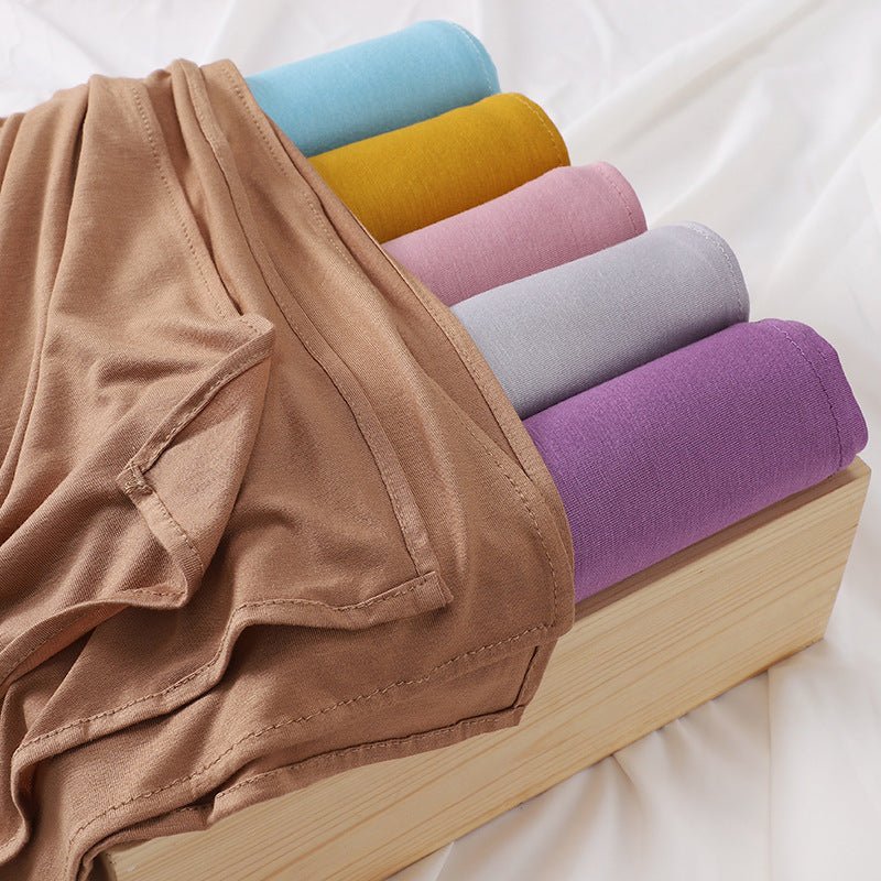 Premium Boho Style Large Mercerized Cotton Hijab (MH114)