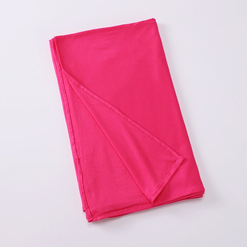 Premium Boho Style Large Mercerized Cotton Hijab (MH114)
