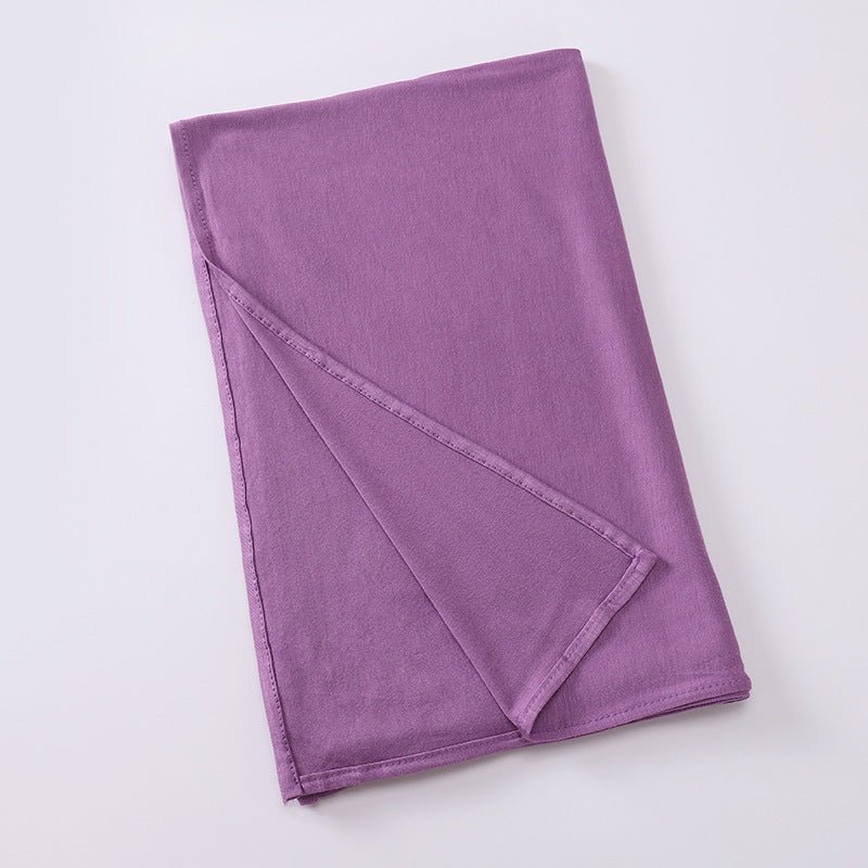 Premium Boho Style Large Mercerized Cotton Hijab (MH114)