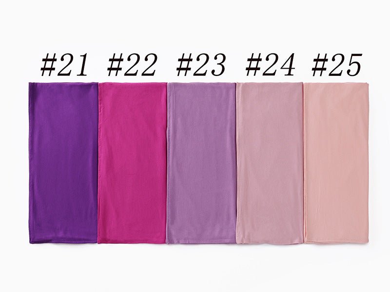 Premium Boho Style Large Mercerized Cotton Hijab (MH114)