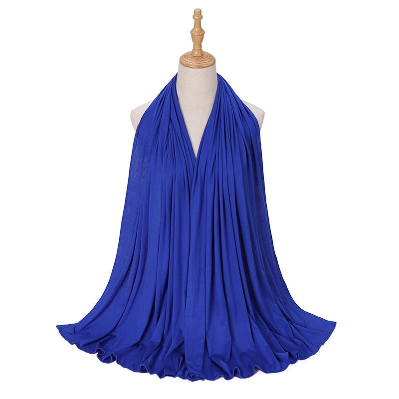 Premium Boho Style Large Mercerized Cotton Hijab (MH114)