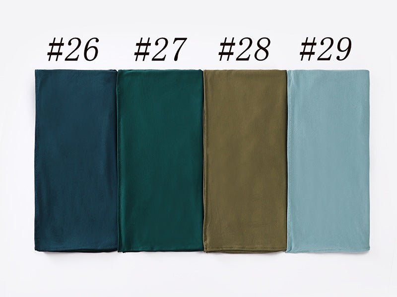 Premium Boho Style Large Mercerized Cotton Hijab (MH114)