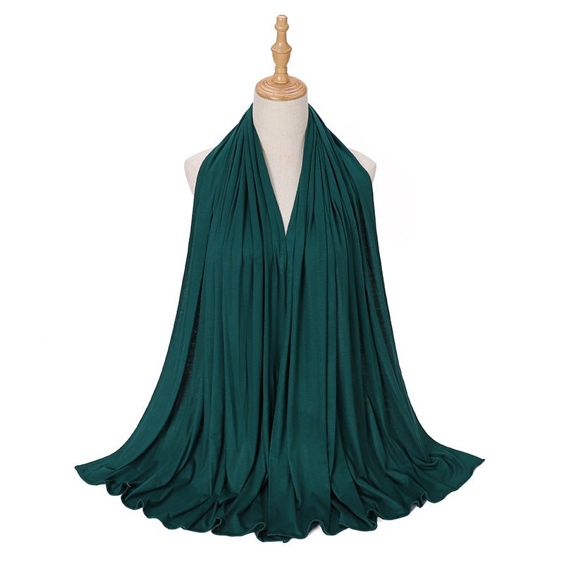 Premium Boho Style Large Mercerized Cotton Hijab (MH114)