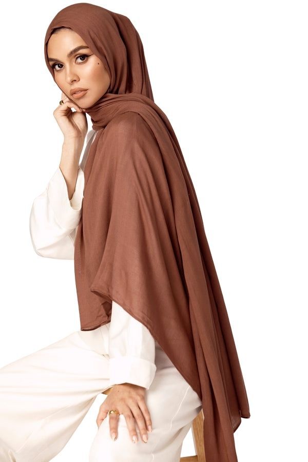 Modern Soft Breathable Hijab | Solid Color Versatile Hijab (MH188)