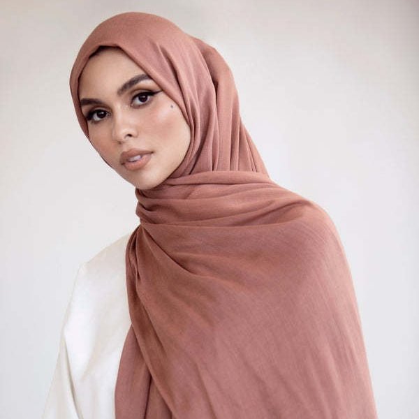 Modern Soft Breathable Hijab | Solid Color Versatile Hijab (MH188)