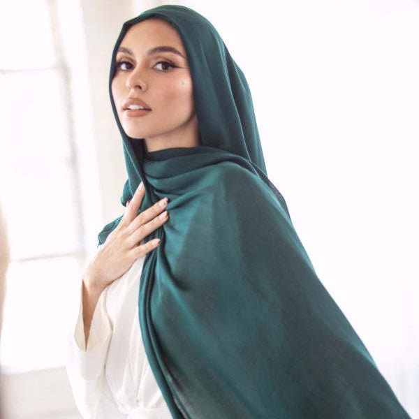 Modern Soft Breathable Hijab | Solid Color Versatile Hijab (MH188)