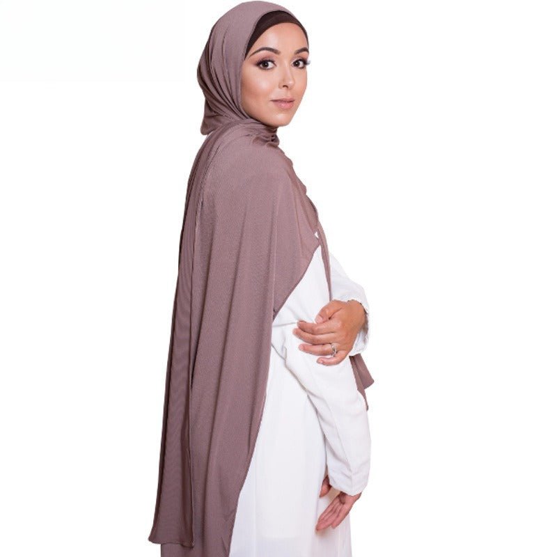Solid Color Versatile Minimalist Hijab (MH190)