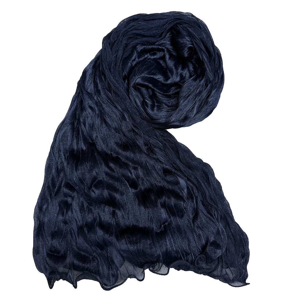 Crinkle Organza Hijab Scarf(MH222)