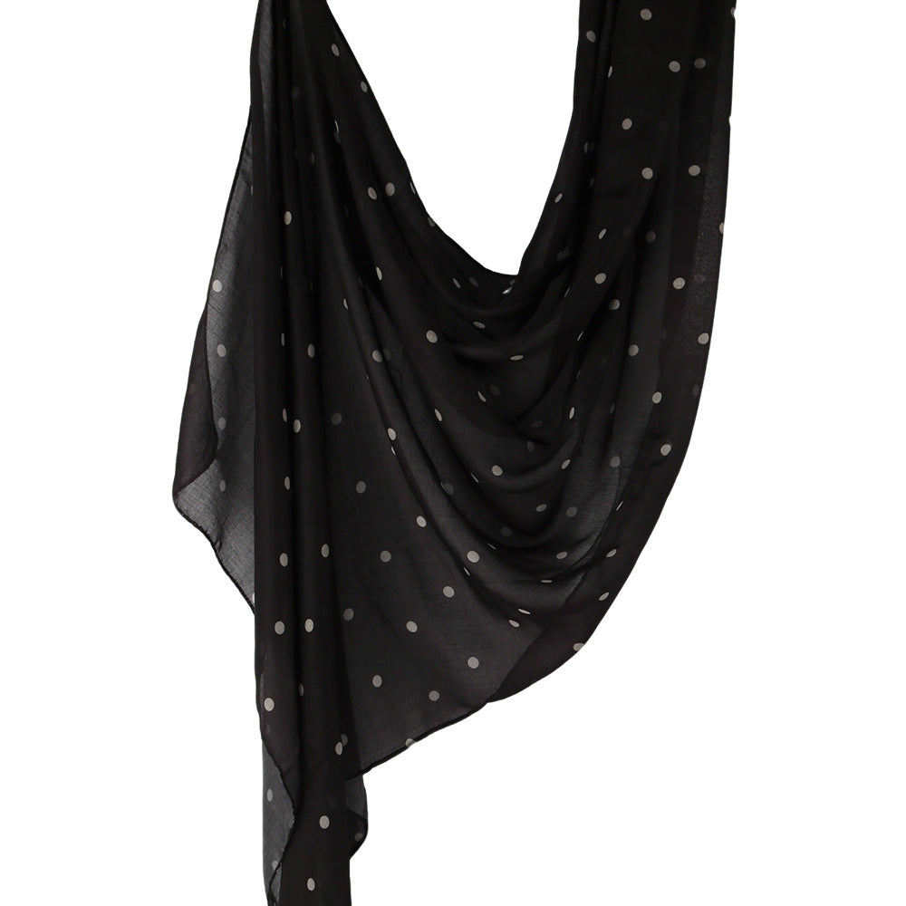 Polka Dot Hijab Scarf(MH230)
