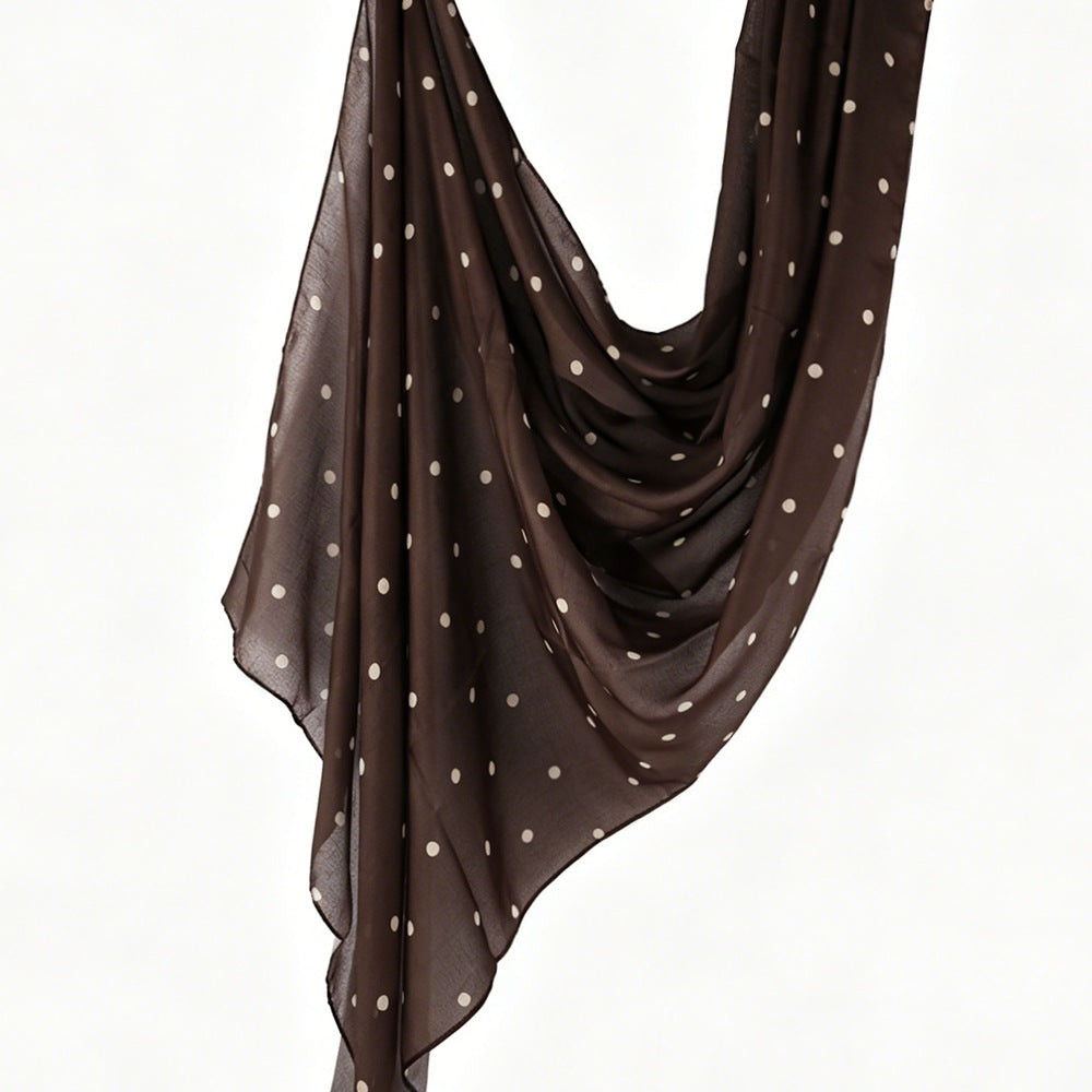 Polka Dot Hijab Scarf(MH230)