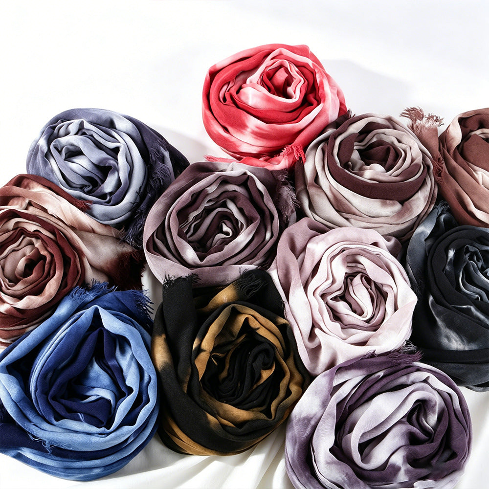 Tie-Dye Hijab Scarf(MH232)