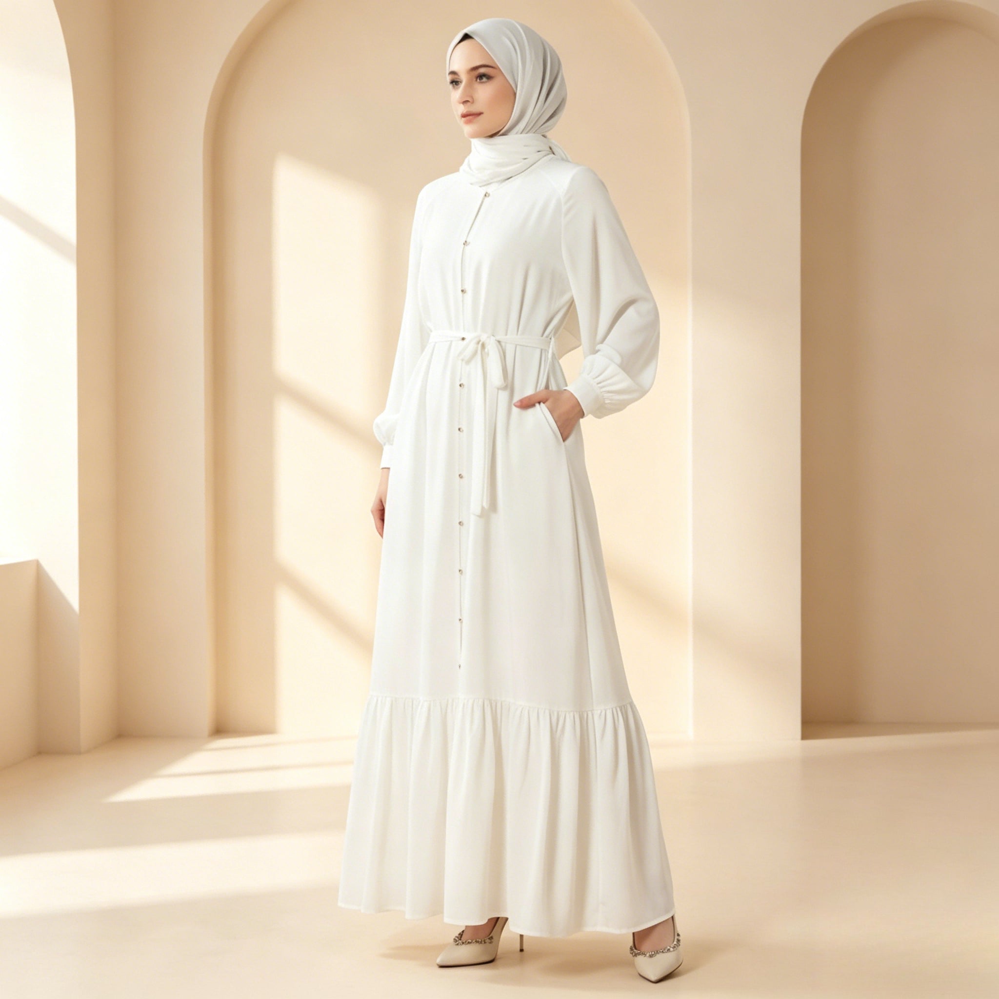 Essential Zoom Flowing Maxi Dress (MA426)