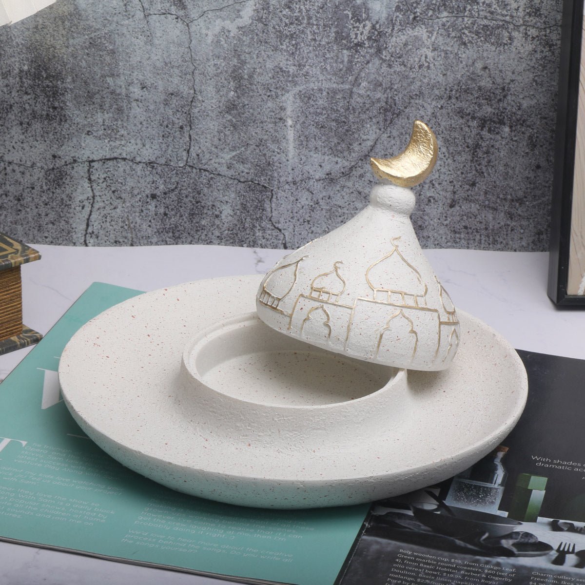 Islamic Mosque Resin Decorative Ornament  (MAC396)