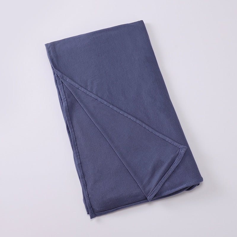Premium Boho Style Large Mercerized Cotton Hijab (MH114）
