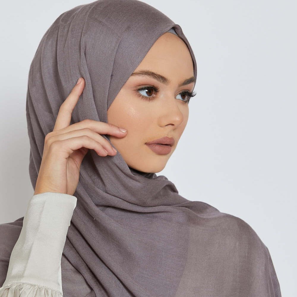 Modern Soft Breathable Hijab | Solid Color Versatile Hijab (MH188)